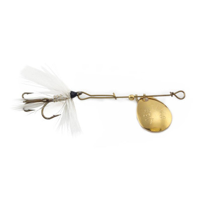 Joe's Flies Short Striker Classic Spinner White Miller