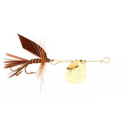 Joe's Flies Short Striker Classic Spinner Brown Hackle; 10