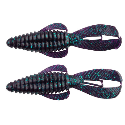 Strike King Rage Bug Black Blue Swirl