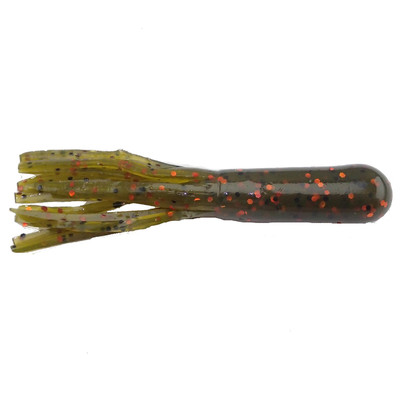 Big Bite Baits Salt Tube Dark Melon Pepper; 3.5 in.