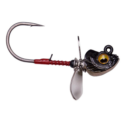 Megabass Okashira Jig Screwhead Shadow Spawn