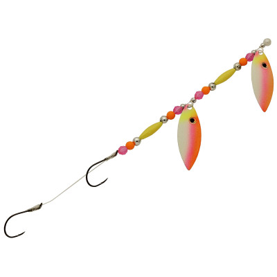 Antifreeze Watermelon Willow Leaf Blade Crawler Harness – Bago Lures