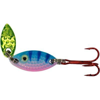 Tungsten 1/32 oz. - PK Predator Flash Fishing Spoon - Wonderbread / 1/32oz  Micro Spoon