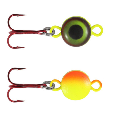 eyeball fishing lures 3D Lure Eyes Get the drop on walleyes Thundermist Lure Company Eye#4-S-S-SIL Stingeye