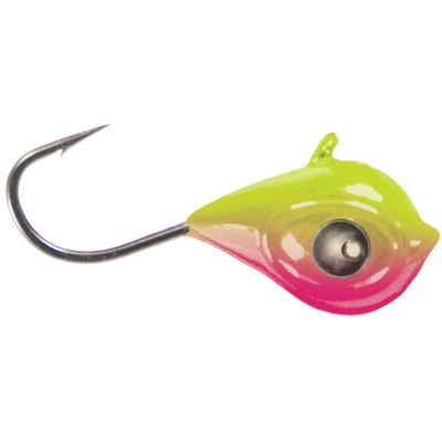 ACME Tackle Google Eye Tungsten Jigs Pink Chartreuse