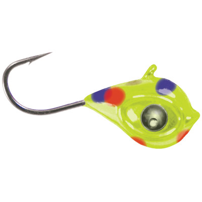 ACME Tackle Google Eye Tungsten Jigs Yellow Clown