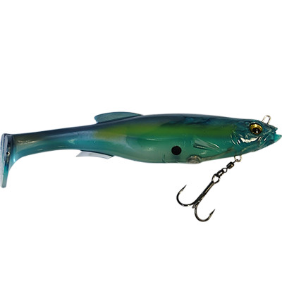 Megabass Magdraft Swimbaits Ghost Shad Solid 6 - Fin Feather Fur Outfitters