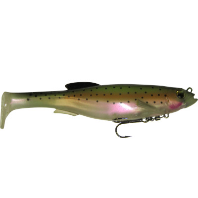 Megabass Magdraft (6in) Ghost Shad Solid