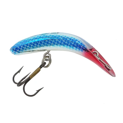 Worden's Original Flatfish - F3/F4/F5/F6/F7 - Metallic Silver Blue Pirate
