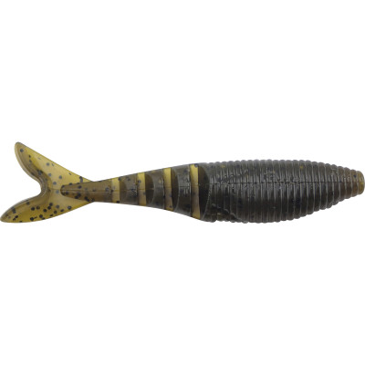 Yamamoto Zako Swimbait Watermelon Black Flake; 4 in.