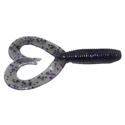 Yamamoto Double-Tail Grub, Black