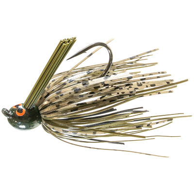 Z-Man CrossEyeZ Power Finesse Jig Green Pumpkin