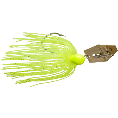 Z-Man The Original Chatterbait Chartreuse/ White / 1/4oz