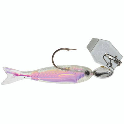 Z-Man Flashback Mini Chatterbait, Silver Natural, 1/8-Ounce