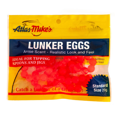 Atlas Lunker Eggs Orange