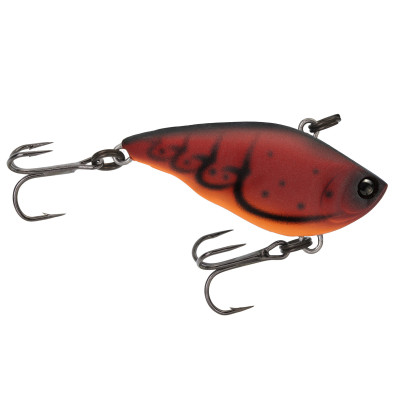 YO-ZURI R1160BT Rattl'n Vibe Lipless Crankbait, Sinking, 2-1/2 in. L, 5/8  oz, Color: Blue Chrome D&B Supply