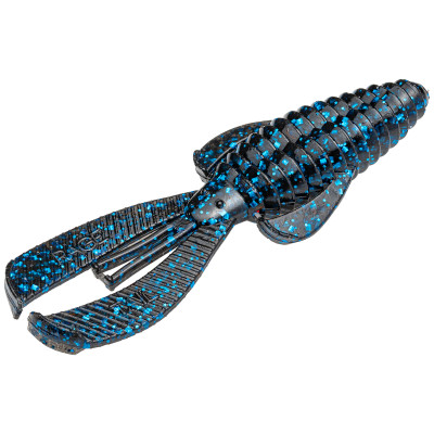 Strike King Rage Baby Bug Black Blue Flake