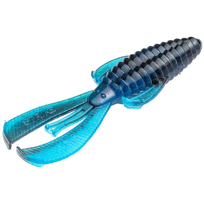 Strike King Rage Baby Bug Black Blue Swirl