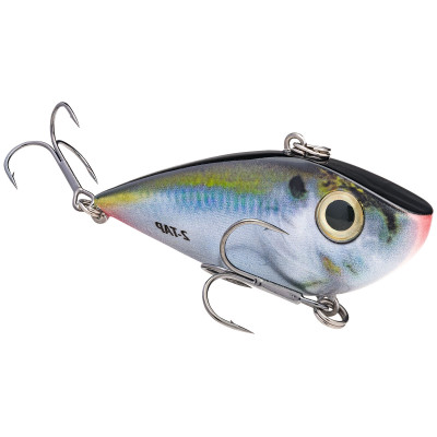 Strike King Red Eyed Shad Tungsten 2-Tap - Chrome Sexy Shad