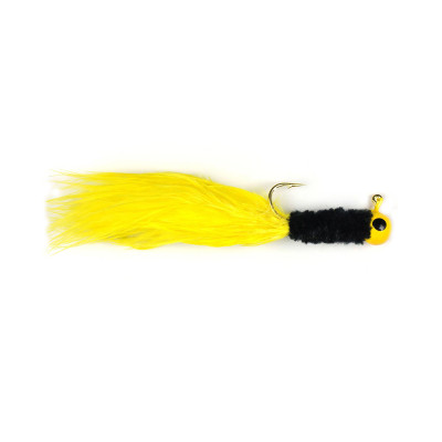 Johnson Beetle Bou Jig Yellow-Black-Yellow