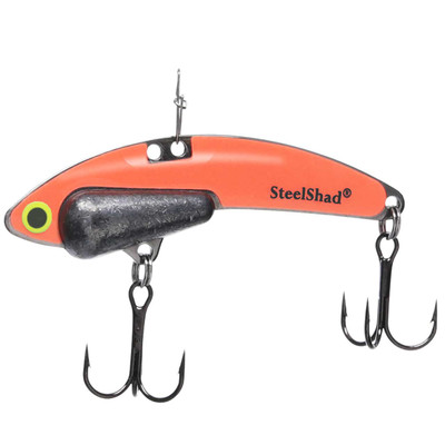 SteelShad Heavy Series Blade Bait Glow Orange