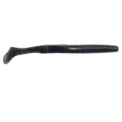 Yamamoto Baits Swim Senko Soft Bait Smoke with Large Black and Purple Flake