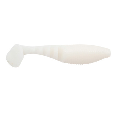 Yamamoto Baits Kickin Zako Paddletail Swimbait Cream White