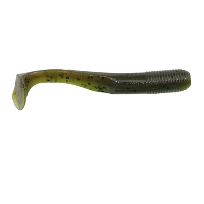Yamamoto Baits Swim Senko Soft Bait Green Pumpkin Watermelon Laminate