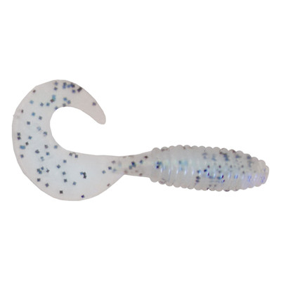 Kalin's Lunker Grub Soft Bait Blue Pearl Salt Pepper