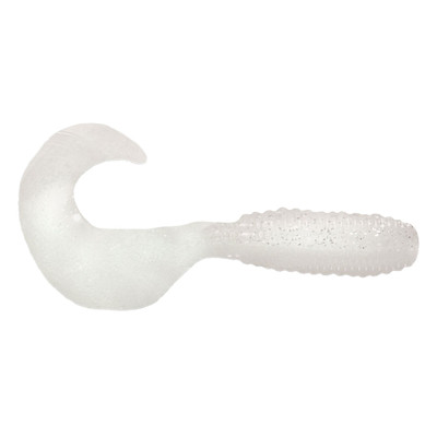 Kalin's Lunker Grub Soft Bait White Ice
