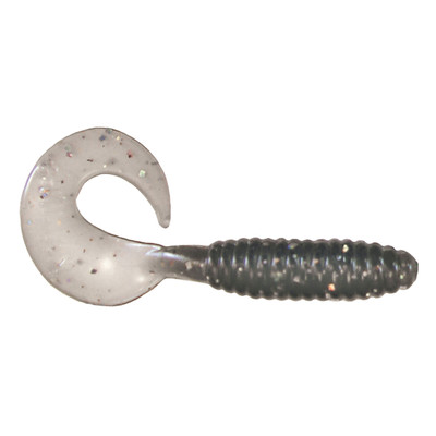 Kalin's Lunker Grub Soft Bait Smoke Hologram