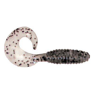 Kalin's Lunker Grub Soft Bait Smoke Salt Pepper