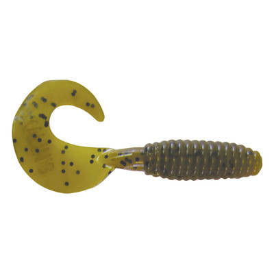 Kalin's Lunker Grub Soft Bait Green Pumpkin
