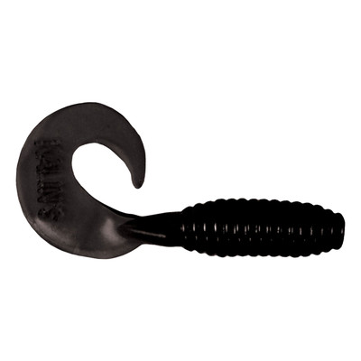 Kalin's Lunker Grub Soft Bait Black
