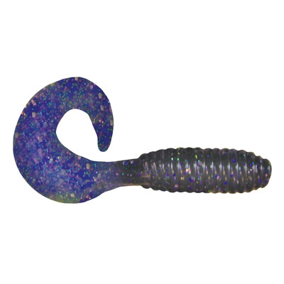 Kalin's Lunker Grub Soft Bait Junebug Hologram