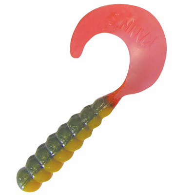 Kalin's 5 Lunker Grub Green Pumpkin