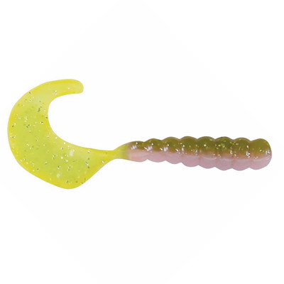 Kalin's Triple Threat Grub Soft Bait Electric Chicken
