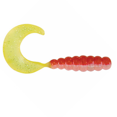Kalin's Triple Threat Grub Soft Bait Red Hot Mama