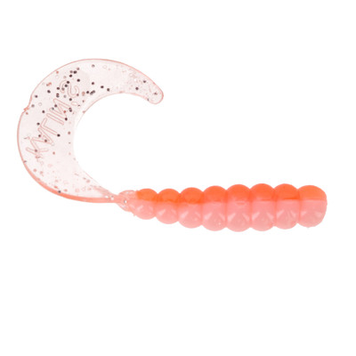 Kalin's Triple Threat Grub Soft Bait Orange CRUSH