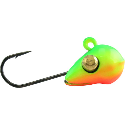 ACME Tackle Tungsten Pendu Ice Jig Fire Tiger