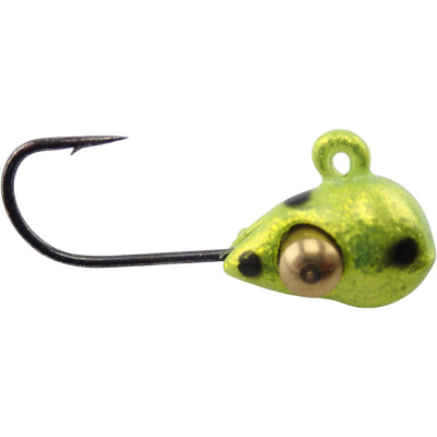 ACME Tackle Tungsten Pendu Ice Jig Bumble Green