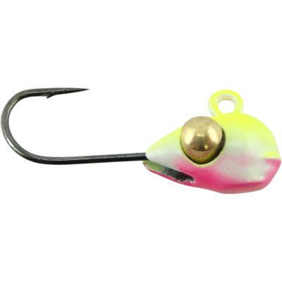 ACME Tackle Tungsten Pendu Ice Jig Pink Chartreuse