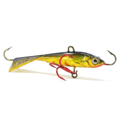 Clam Tikka Mino Jigging Lure Gold Black Holographic