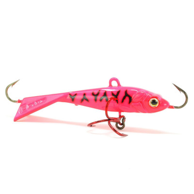 Clam Tikka Mino - Glow Red Tiger - 1-15/16, 5/16 oz.