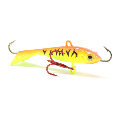 Clam Tikka Mino Jigging Lure Glow Orange Tiger