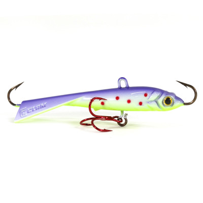 Clam Tikka Mino Jigging Lure | Red Gold Holographic; 7/8 oz. | FishUSA