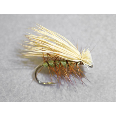 Elk Hair Caddis Dry Fly by Perfect Hatch Olive