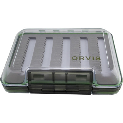 Orvis Waterproof Double-Sided Fly Box Clear / Large