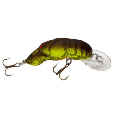 Rebel Teeny Wee Crawfish Chartreuse-Brown