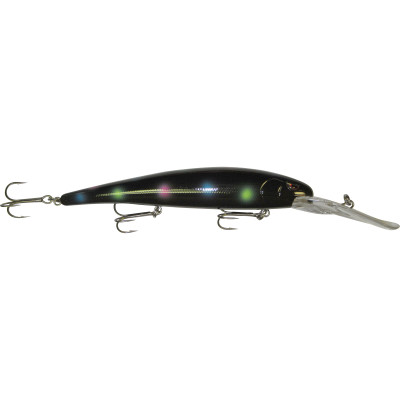 SPRO Madeye Walleye Minnow 120 Crankbait Black Dot